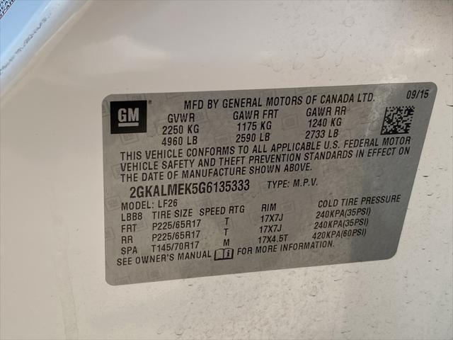 used 2016 GMC Terrain car, priced at $9,973