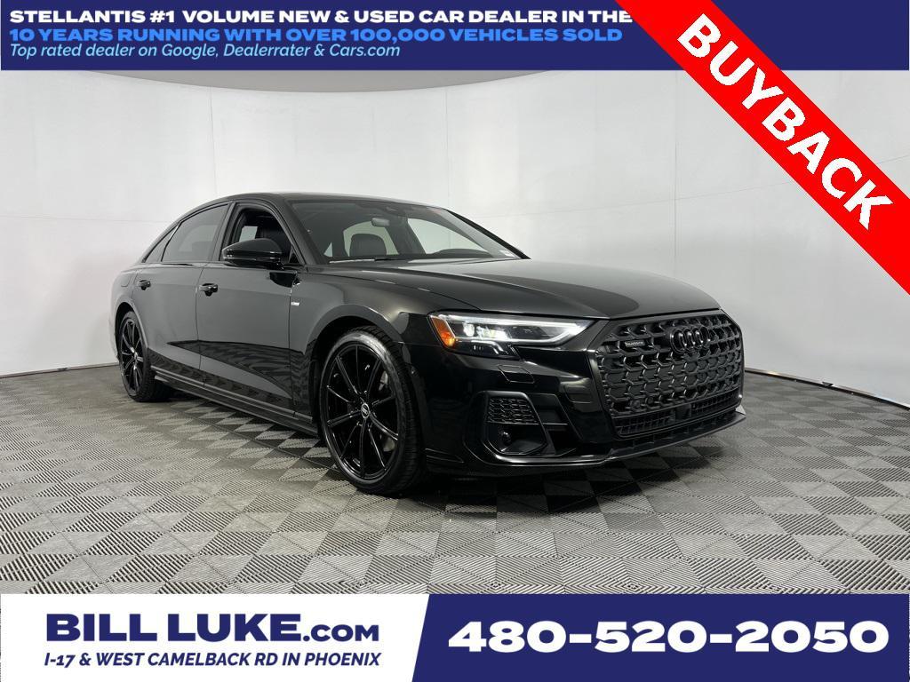 used 2023 Audi A8 car, priced at $49,575