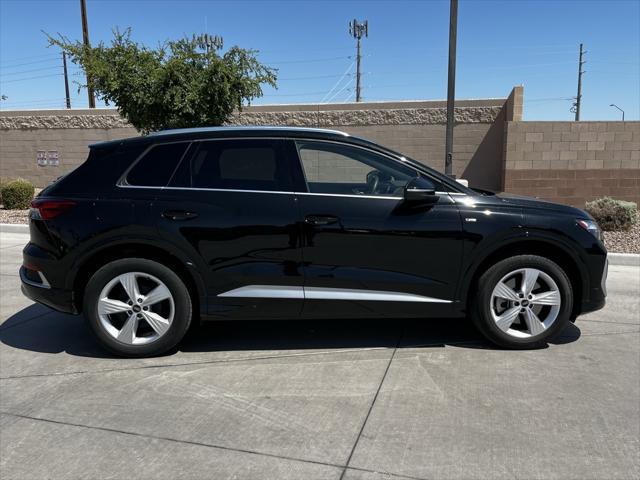 used 2024 Audi Q4 e-tron car, priced at $35,675