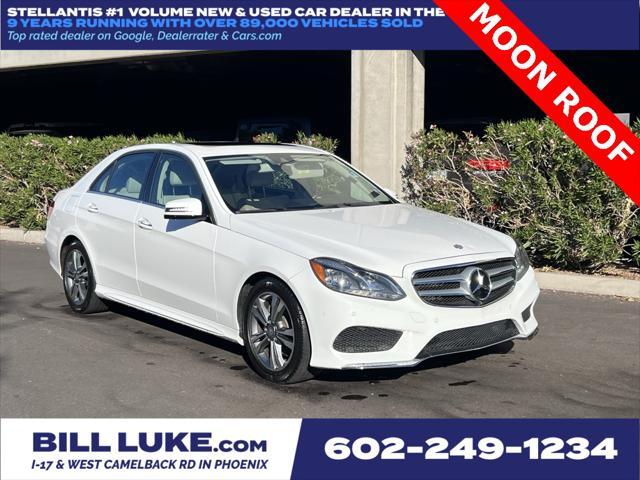 used 2015 Mercedes-Benz E-Class car, priced at $14,973