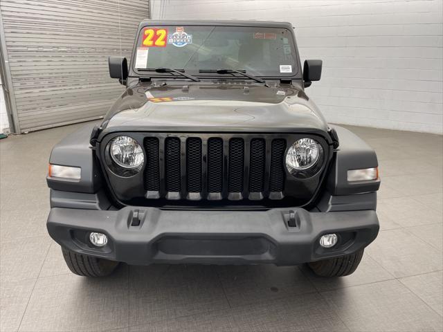 used 2022 Jeep Wrangler Unlimited car, priced at $31,173