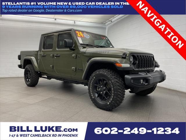 used 2024 Jeep Gladiator car, priced at $40,573