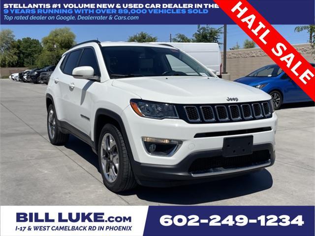 used 2019 Jeep Compass car, priced at $15,475