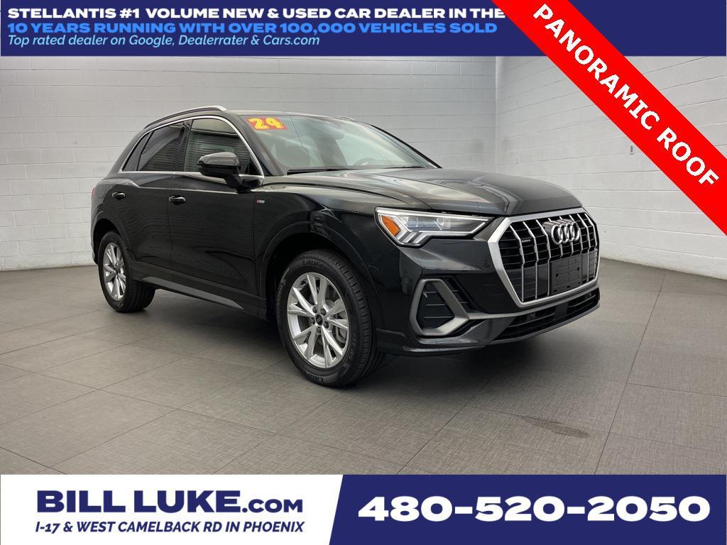used 2024 Audi Q3 car, priced at $28,573