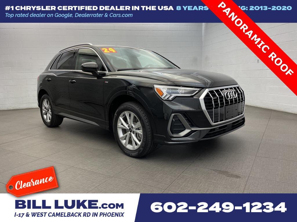 used 2024 Audi Q3 car, priced at $25,573