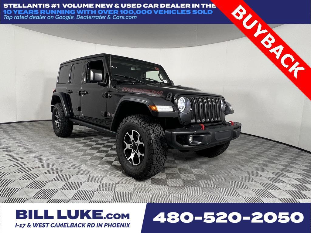 used 2021 Jeep Wrangler Unlimited car, priced at $31,275
