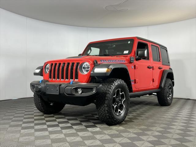 used 2022 Jeep Wrangler Unlimited 4xe car, priced at $34,973