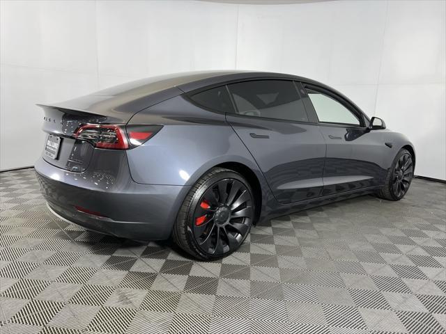 used 2023 Tesla Model 3 car, priced at $30,175