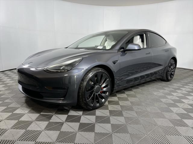 used 2023 Tesla Model 3 car, priced at $30,175