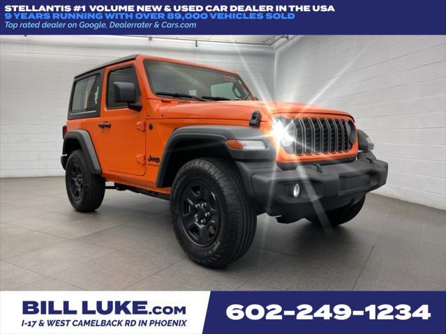 new 2025 Jeep Wrangler car, priced at $33,987