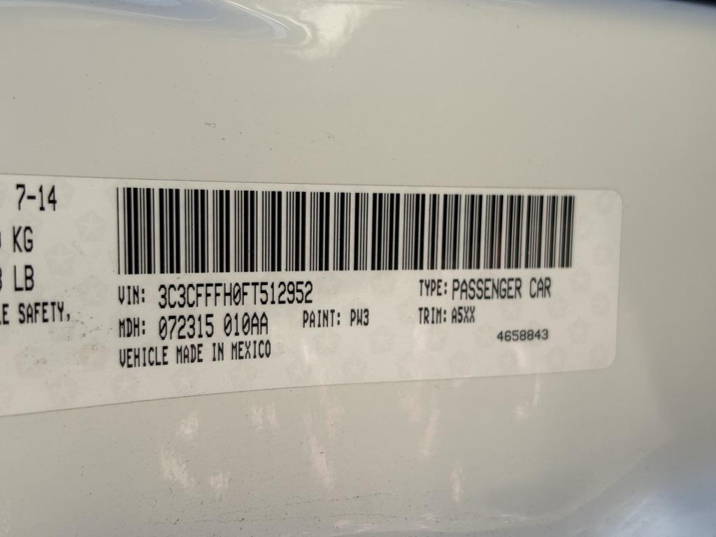 used 2015 FIAT 500 car, priced at $11,573