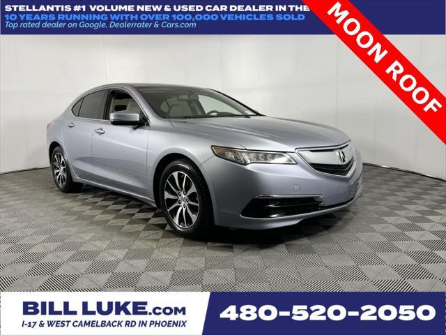 used 2015 Acura TLX car, priced at $16,573