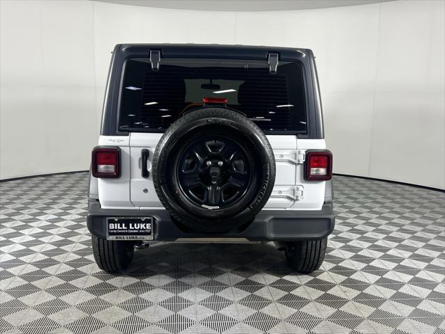 used 2021 Jeep Wrangler Unlimited car, priced at $25,275