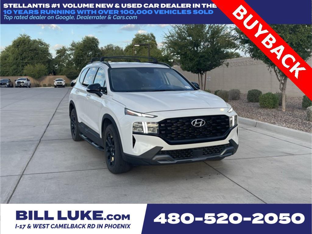 used 2022 Hyundai Santa Fe car, priced at $21,575