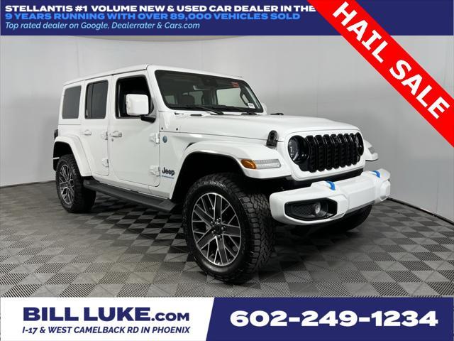 used 2024 Jeep Wrangler 4xe car, priced at $45,975