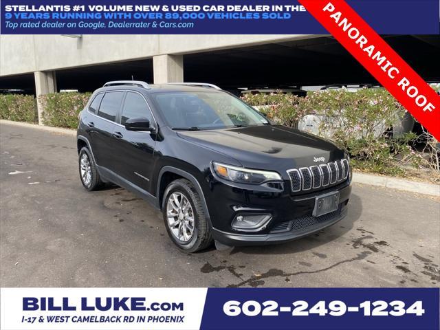 used 2019 Jeep Cherokee car, priced at $16,573