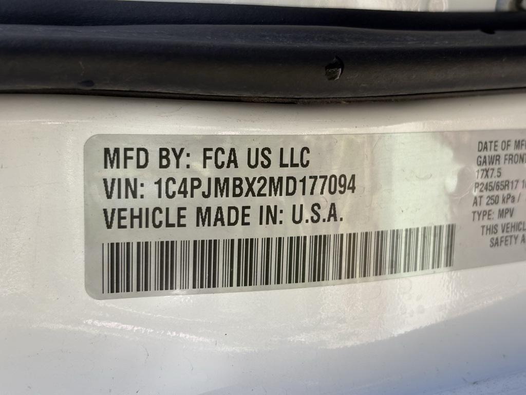 used 2021 Jeep Cherokee car, priced at $19,673