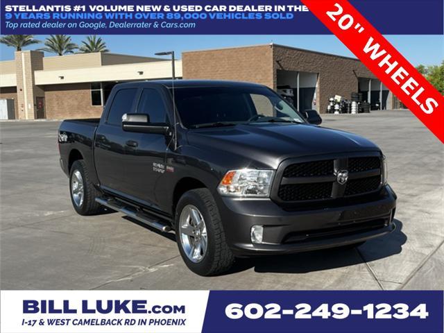 used 2018 Ram 1500 car, priced at $25,673