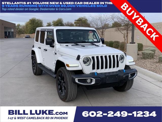 used 2023 Jeep Wrangler 4xe car, priced at $30,475