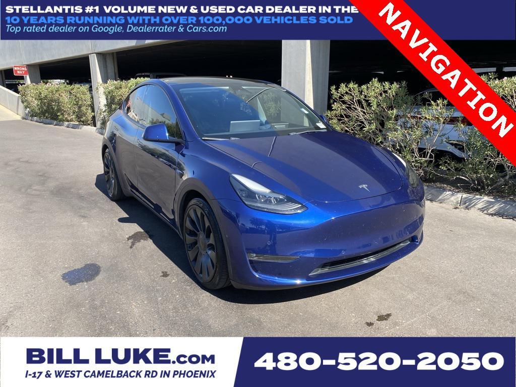 used 2021 Tesla Model Y car, priced at $28,973