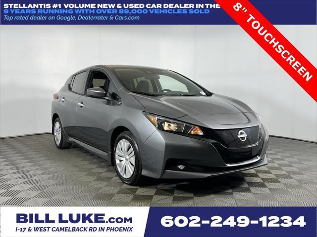 used 2023 Nissan Leaf car, priced at $14,973