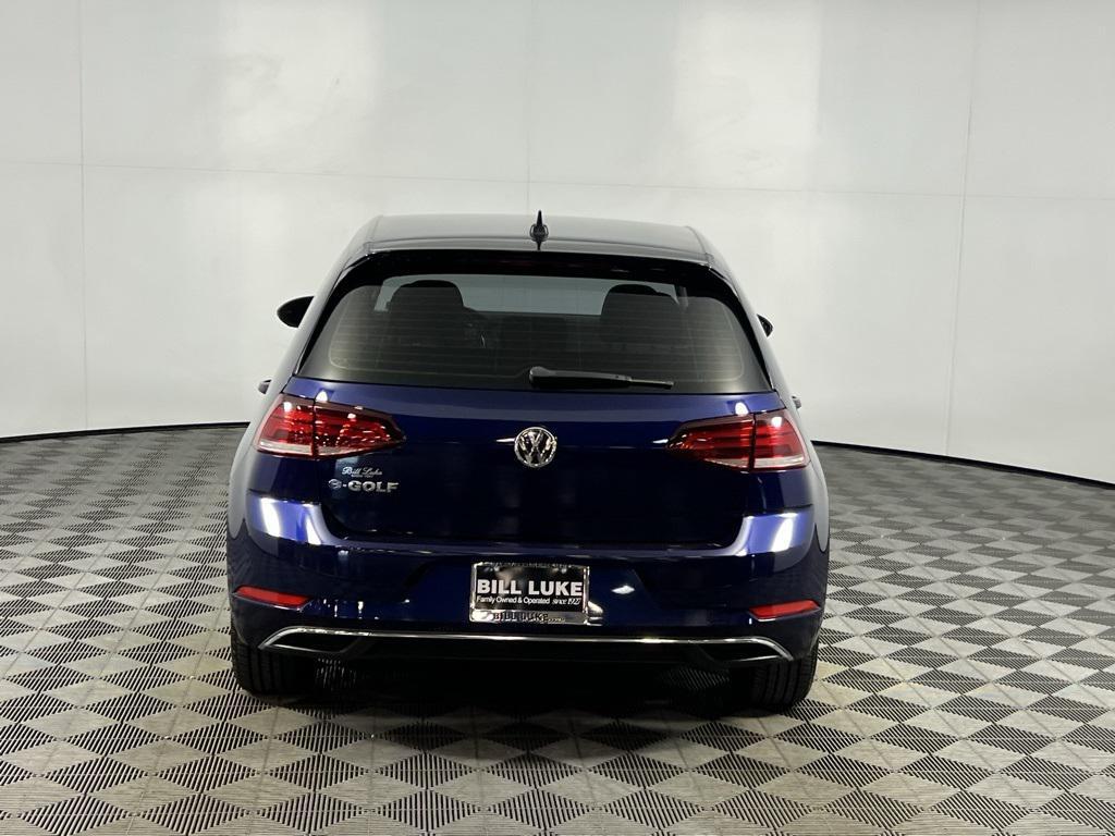 used 2019 Volkswagen e-Golf car, priced at $17,973