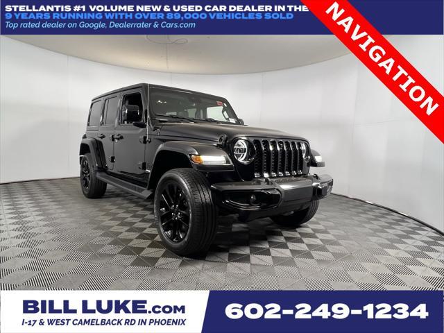 used 2021 Jeep Wrangler Unlimited car, priced at $36,973