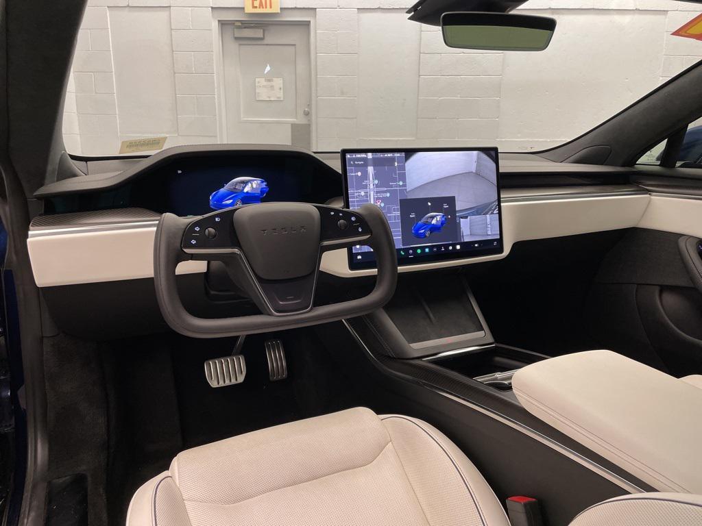 used 2021 Tesla Model S car, priced at $52,973