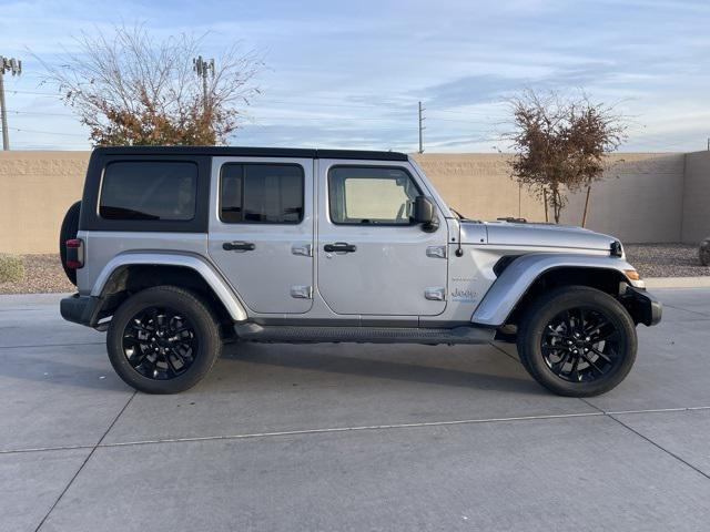 used 2021 Jeep Wrangler Unlimited 4xe car, priced at $28,573