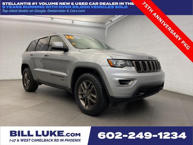 used 2016 Jeep Grand Cherokee car, priced at $15,673