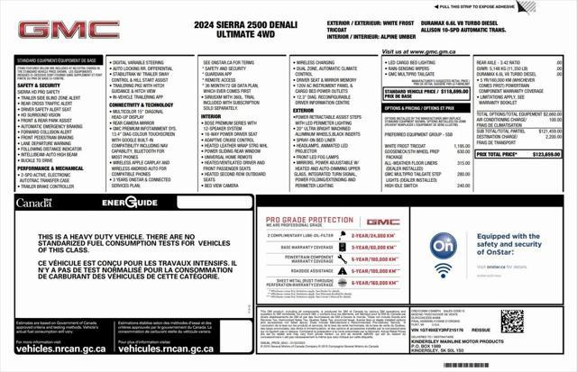 used 2024 GMC Sierra 2500 car, priced at $83,473