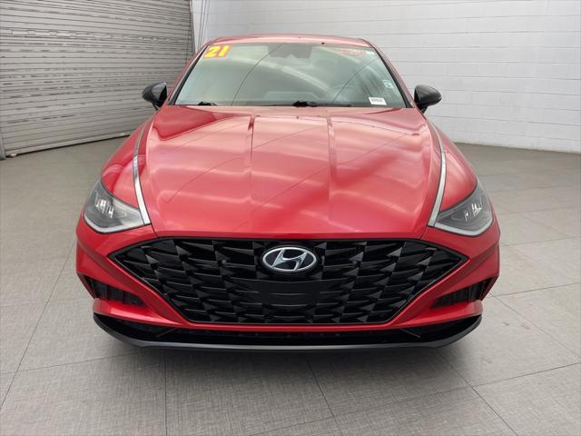 used 2021 Hyundai Sonata car, priced at $17,973