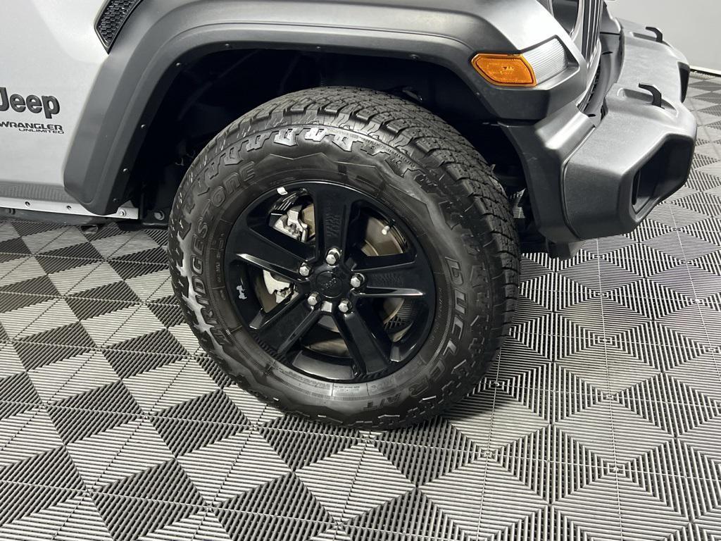 used 2021 Jeep Wrangler Unlimited car, priced at $26,975