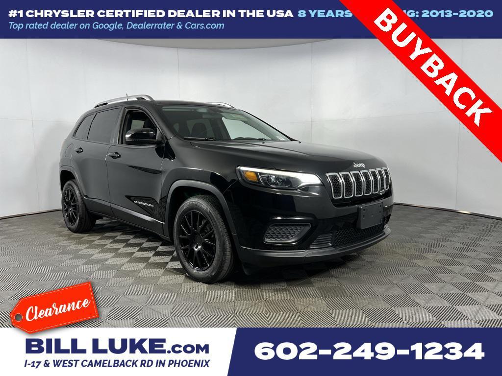 used 2020 Jeep Cherokee car, priced at $14,475