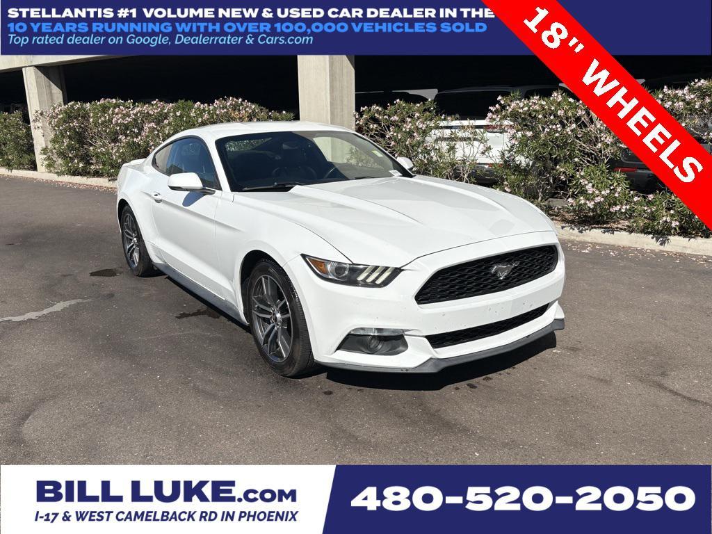 used 2017 Ford Mustang car, priced at $16,973