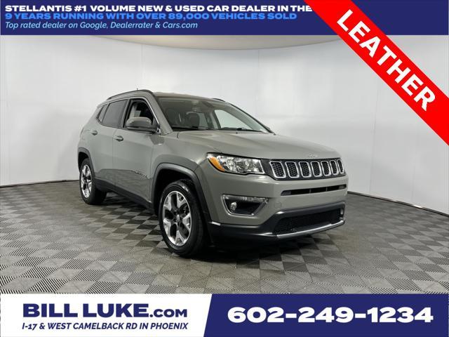 used 2020 Jeep Compass car, priced at $16,373