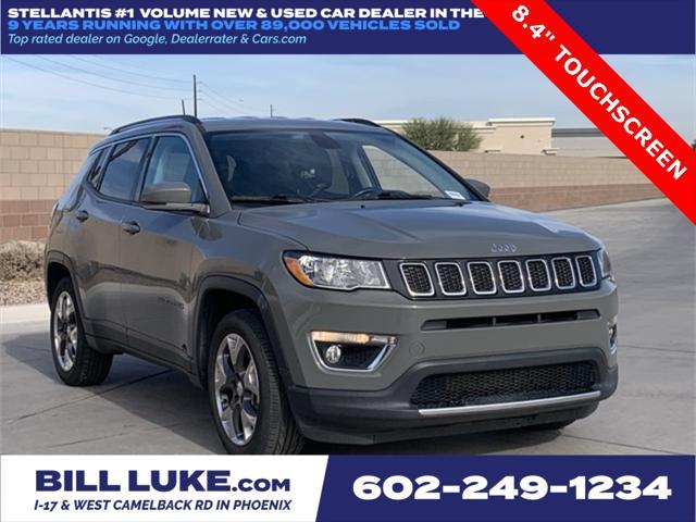 used 2020 Jeep Compass car, priced at $16,373