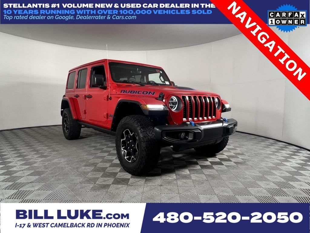 used 2022 Jeep Wrangler Unlimited 4xe car, priced at $32,973