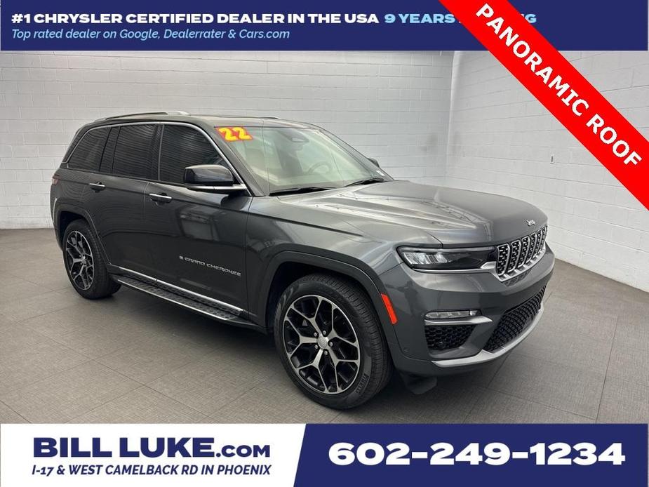 used 2022 Jeep Grand Cherokee car, priced at $48,773