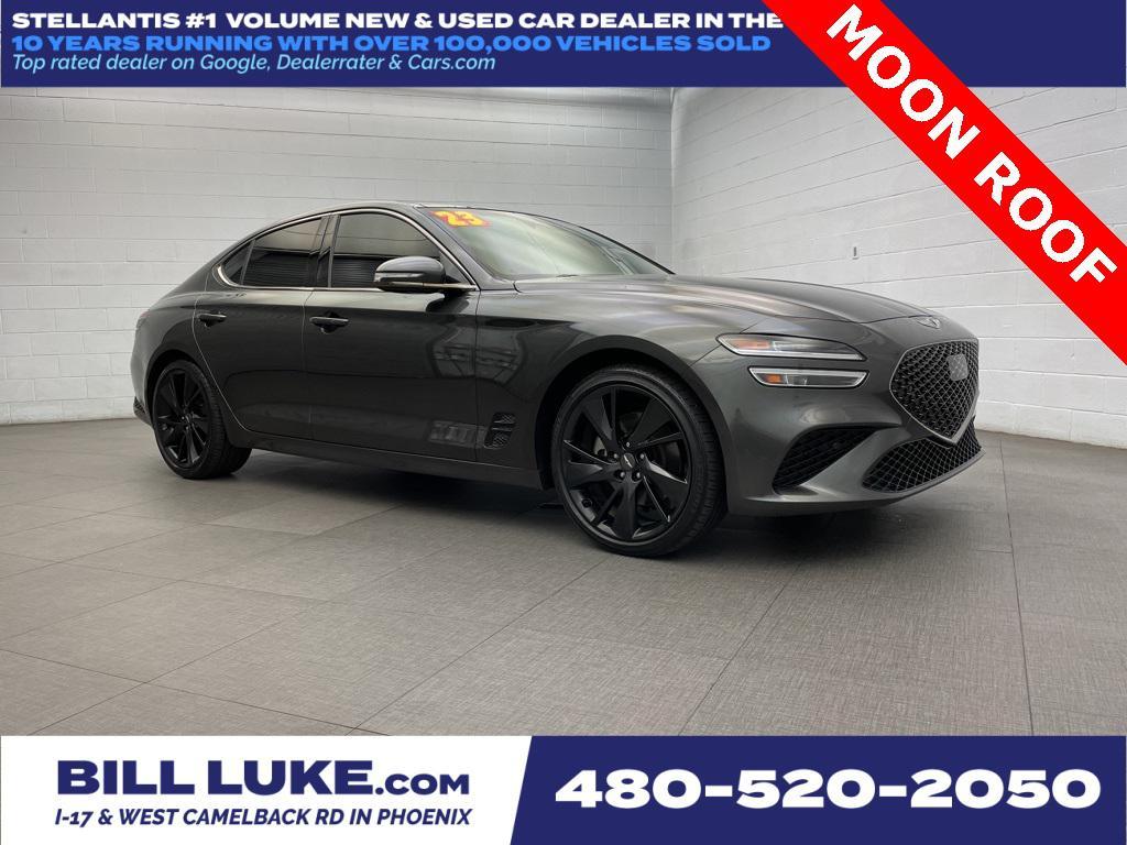 used 2023 Genesis G70 car, priced at $27,973