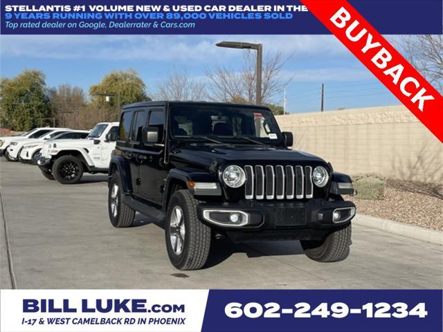 used 2020 Jeep Wrangler Unlimited car, priced at $28,075