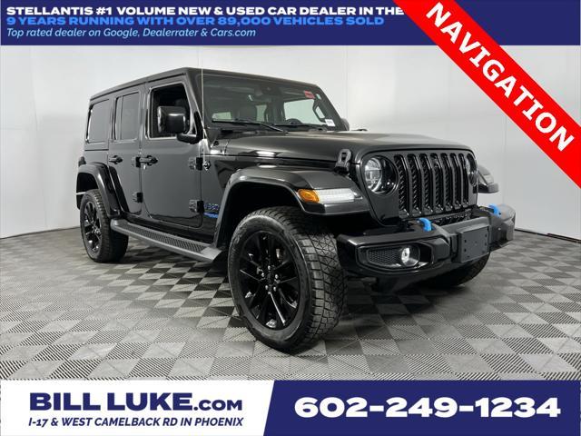 used 2021 Jeep Wrangler Unlimited 4xe car, priced at $27,973