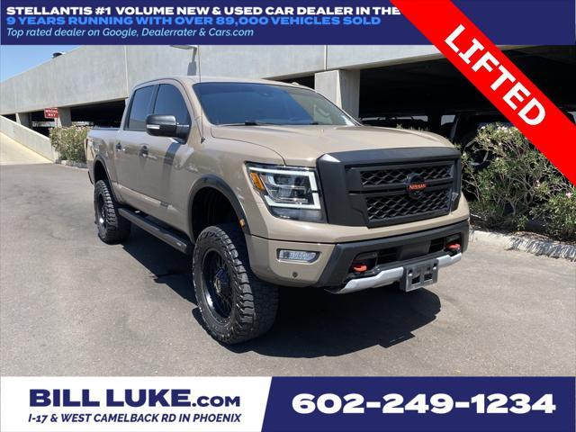used 2021 Nissan Titan car, priced at $40,573
