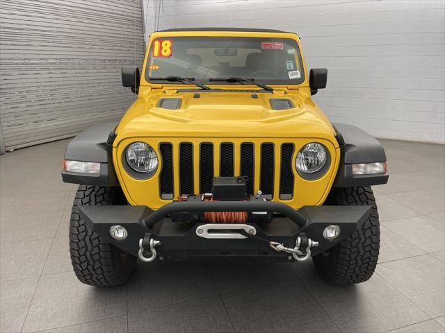 used 2018 Jeep Wrangler car, priced at $23,973