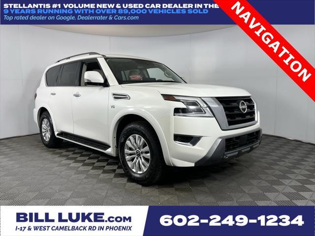 used 2022 Nissan Armada car, priced at $28,973