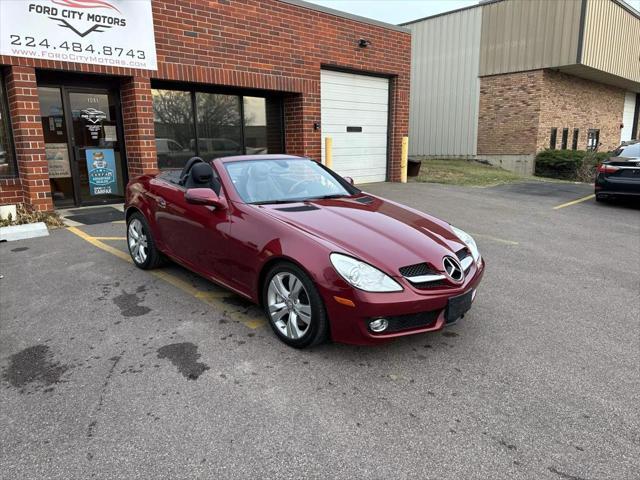 used 2010 Mercedes-Benz SLK-Class car, priced at $16,995