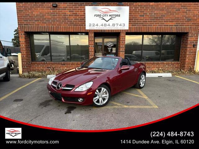 used 2010 Mercedes-Benz SLK-Class car, priced at $16,995