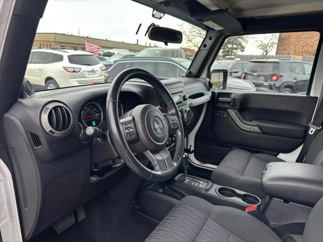 used 2012 Jeep Wrangler Unlimited car, priced at $15,995