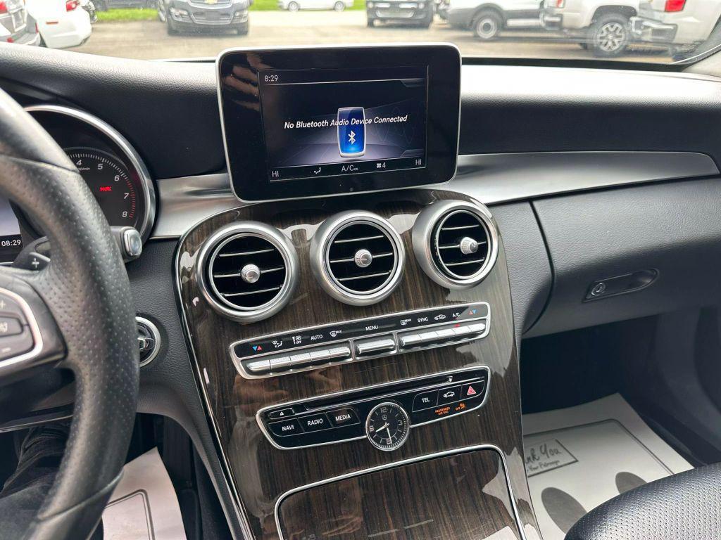 used 2018 Mercedes-Benz C-Class car, priced at $17,495