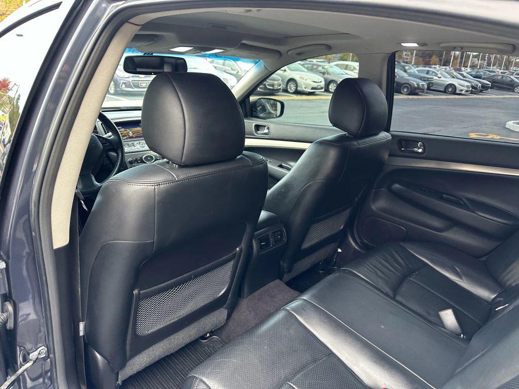 used 2012 INFINITI G37x car, priced at $9,495